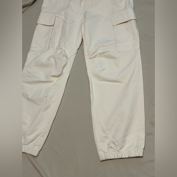 Men’s Standard James Perse White Cream 100% Cotton Cargo Pants - Size 4 - Picture 4 of 14